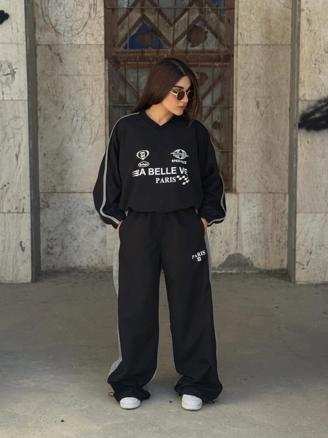 ست دورس زنانه خاکستری و طوسی